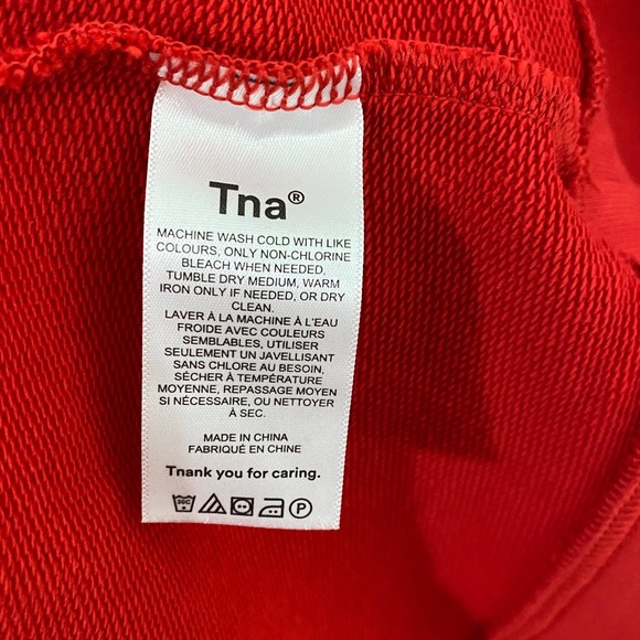 NWOT TNA oversized crew light-size 3 - Picture 5 of 5